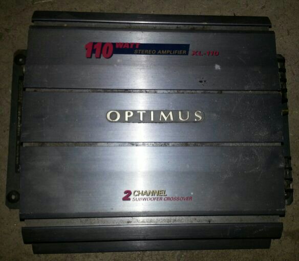 OPTIMUS 2 CHANNEL 110 WATT CAR AMP for Sale in Chicago, IL OfferUp