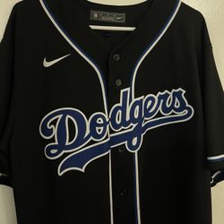 Nike Dodgers Black Jersey * WORN ONCE 