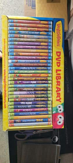 Veggies Tales DVD library