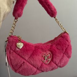 Juicy couture furry shoulder Bag: Brand New 