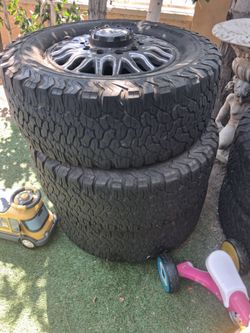 BGoodRich tiers and Rims for Duddley full set