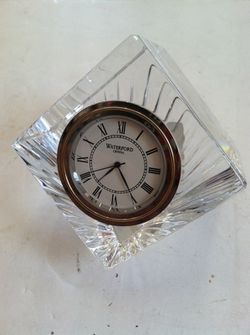 Waterford Made in Ireland Fine Crystal Meridian Clock