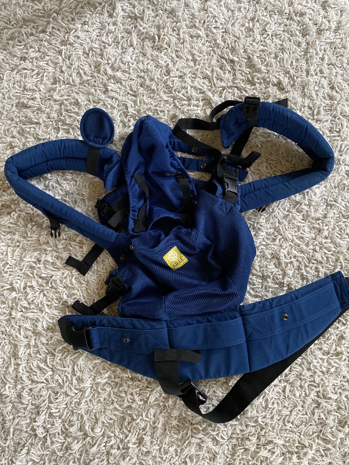 LÍLLÉbaby Complete 6-in-1 Ergonomic Baby Carrier Infant to Toddler with Lumbar Support (7-45 Pounds), 360 Degree Baby Wearing, Inward and Outward Faci