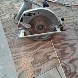 Craftsman No. (contact info removed)2 7" Electric 1-3/4HP Circular Saw - sears vintage USA MADE