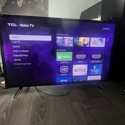 40 Inch TCL Roku Tv 