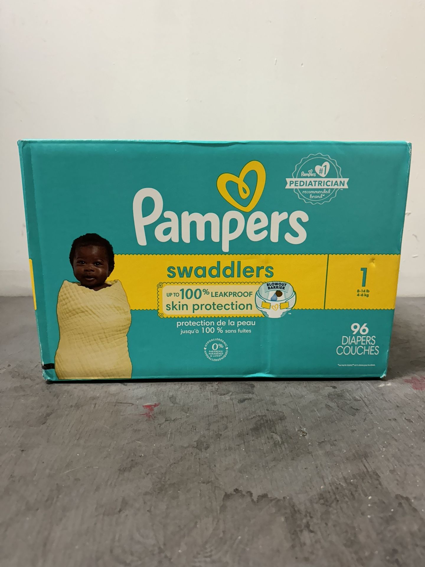 Pampers Swaddlers Size 1 
