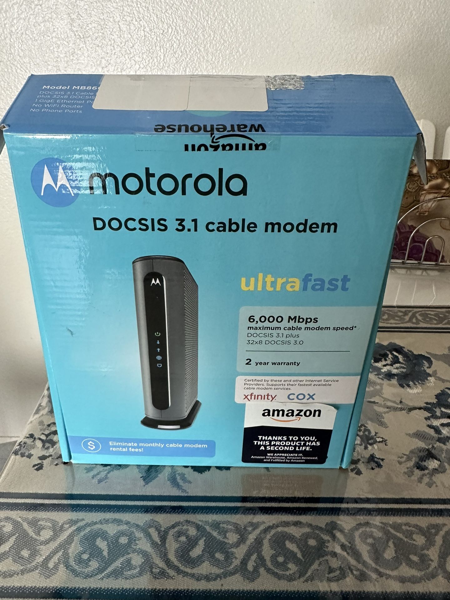 Modem Motorola Docsis 3.1 Cable Modem