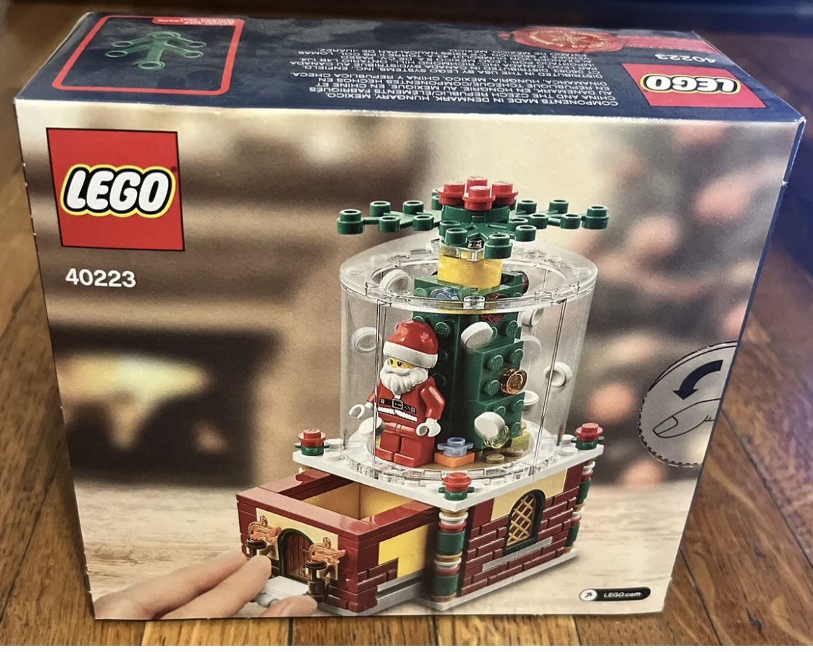 Lego Snowglobe 40223 Snow Globe 2016 MINT COND MSB Holiday Christmas Seasonal