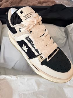 Amiri MA-1 Low-Top Sneakers Black White