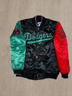 Starter Brooklyn Dodgers 2024 Black History Month BHM Satin Jacket Size: Men’s Medium