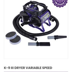 Dog Grooming Dryer K-9 III