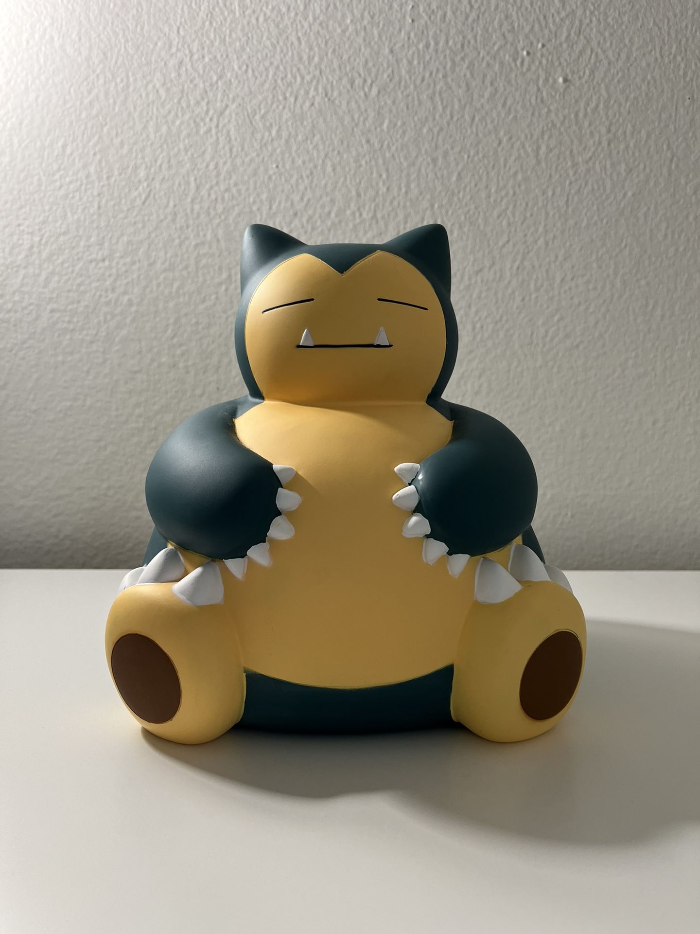 Banpresto Pokemon Sun and Moon Snorlax Big Soft Vinyl Coin Bank Pocket Monster