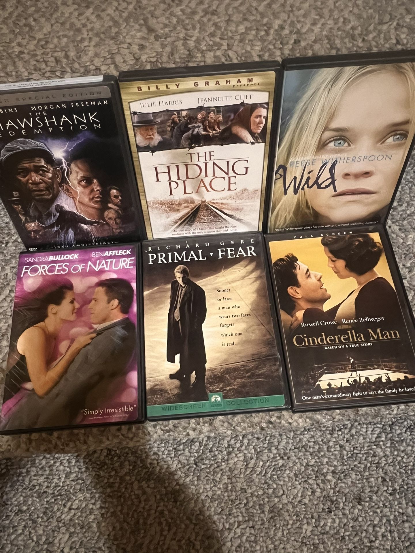DVDs. Many watched only once. $2 Each. Many more items to look at. East Dundee.