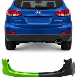 2013-2016 Hyundai Santa Fe - Painted Rear Bumper
