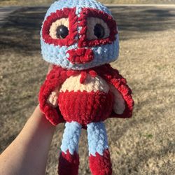 Custom crotchet plushies valentines gifts available now! Message me if interested