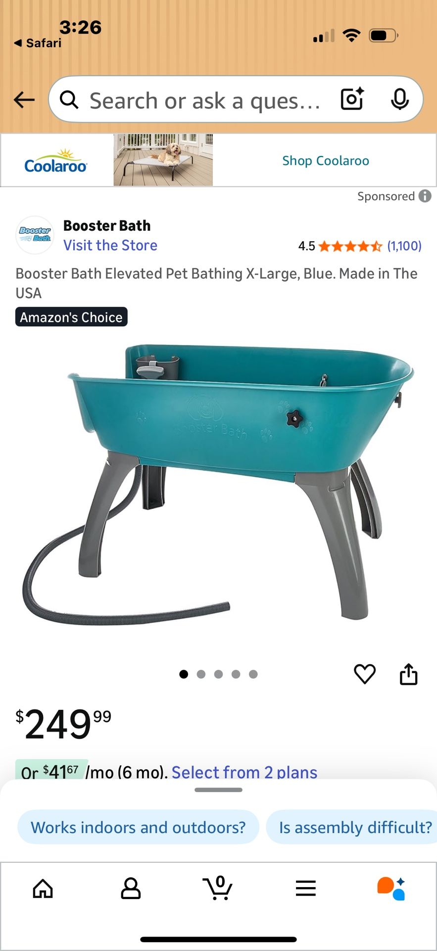 Dog Bath