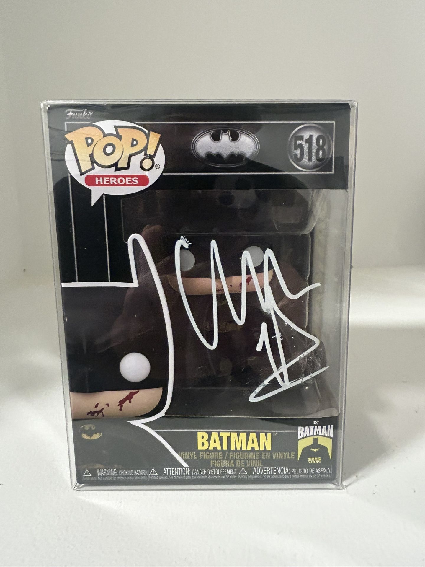 Christian Bale Autographed Signed Batman Funko Pop with COA