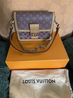 Louis Vuitton Dauphine Monogram Pop Multicolor Rose MM Size