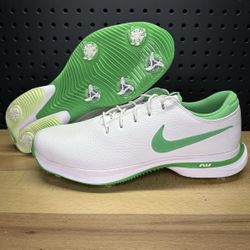 Nike Air Zoom Victory Tour 3 Summit White Green Shock Golf Shoes Men's Size 10