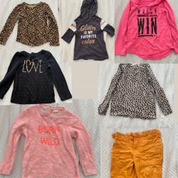 3t-4t Girl Long Sleeve Shirts