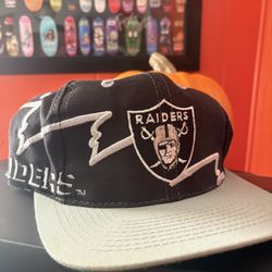 Vintage Snapback Raiders, Shark Tooth Hat