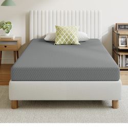 6”Queen size  Gel Memory Foam Mattress for Cool Night Sleep & Pressure Relief, Supportive Foam & Breathable Fabric