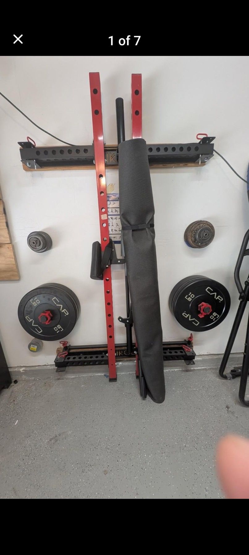 Weight Set With Rack