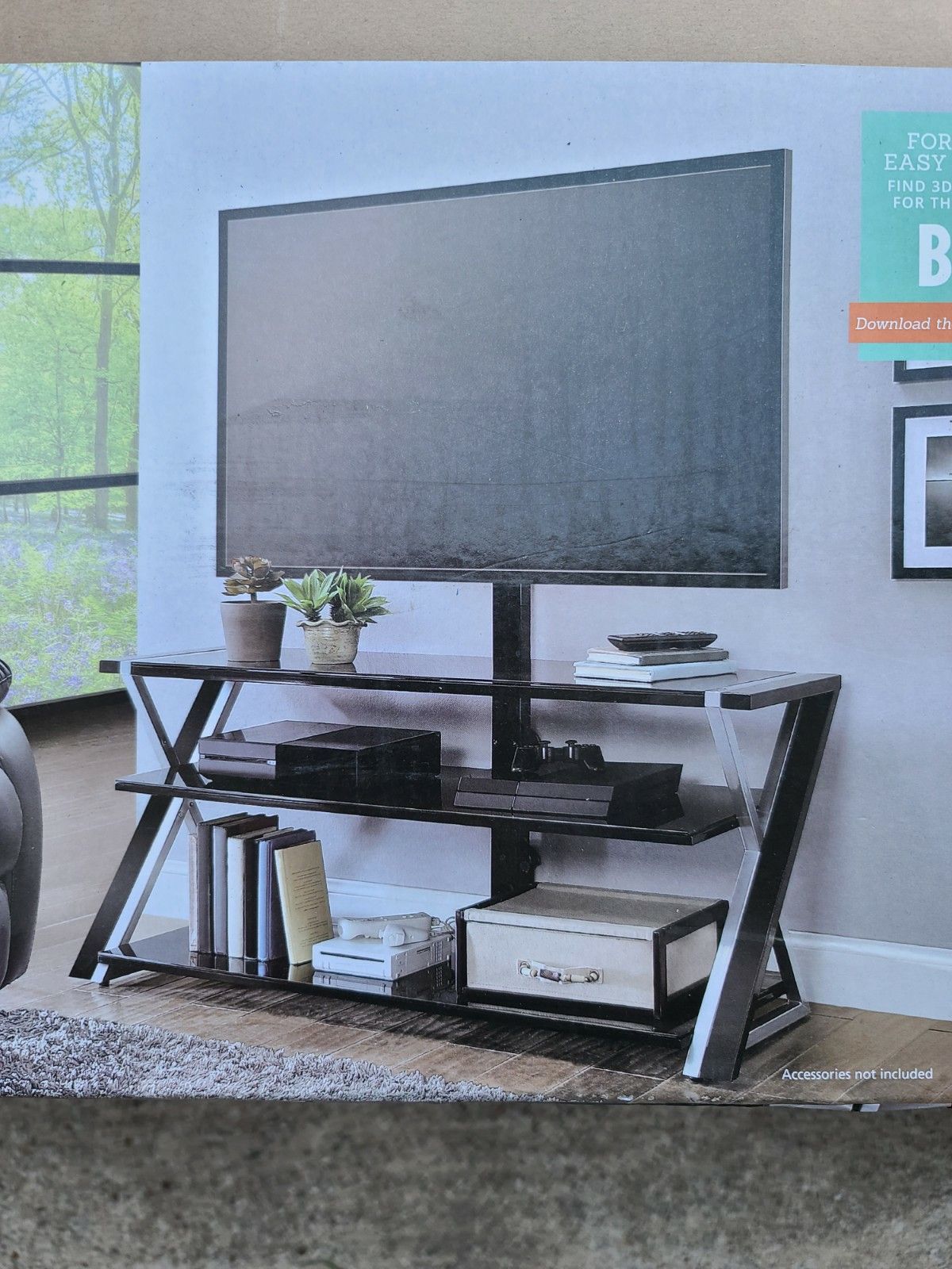 Xavier TV Stand Fits 37 to 70inch TV