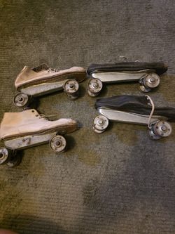 Set of 2 Vintage Rolling Skates