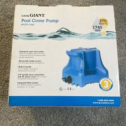 Pool Cover Pump