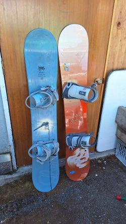 2 SNOWBOARDS 149cm / 150cm