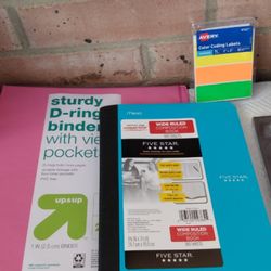 BRAND NEW - SCHOOL SUPPLIES $5.
