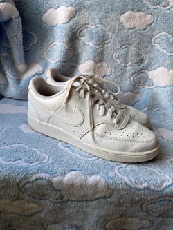 Nike Court Vision Low “Triple White” Women size 9.5