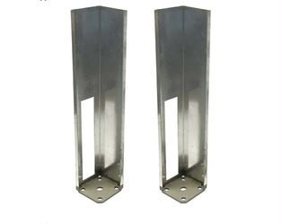 1469: New Vinyl Fence Concrete/Wood Post Mount Tower with Mounting Kit 5"x5"48" (2 Pack)