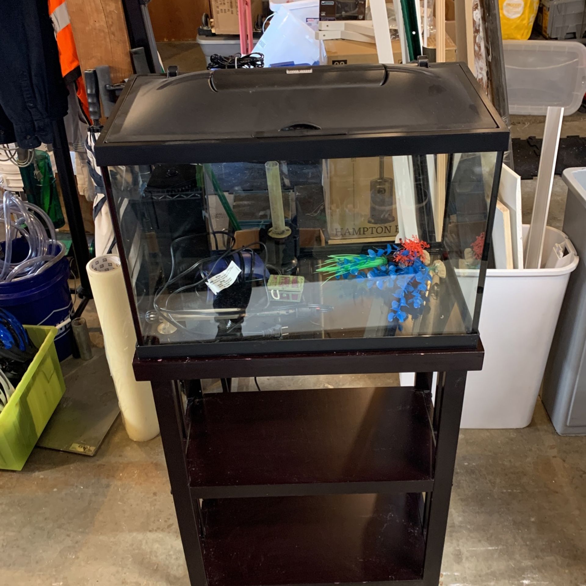 Complete 20 Gallon Aquarium W/ Stand