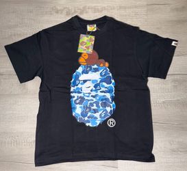 BAPE Blue Camo Tee