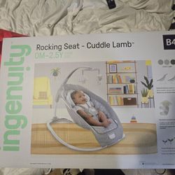 Ingenuity Rocking Seat - Cuddle lamb