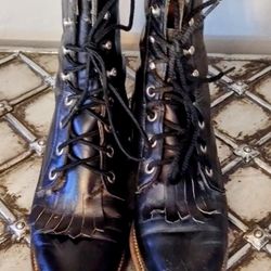 Justin Lace Up Boots