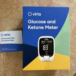 Free Glucose Strips & ketone Meter