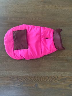 Pets lightweight, puffy coat size small