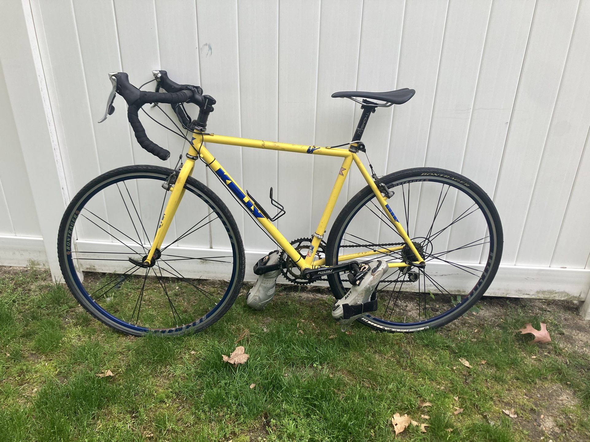It’s a cyclocross bike. Frame is from Kelly and the rest is custom built.