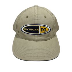 Vintage Michigan Wolverines 6 Panel Hat