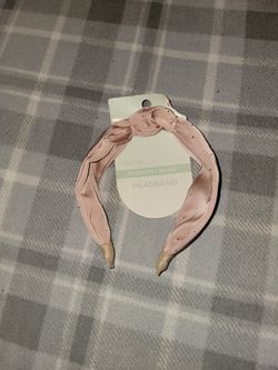 Pink Knotted Fashion Headband new