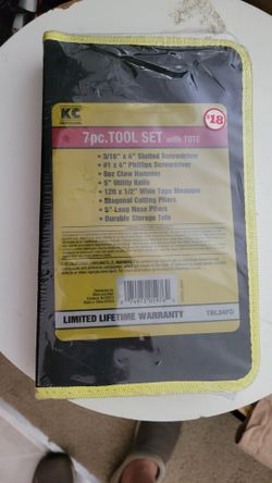 7pc Tool Set