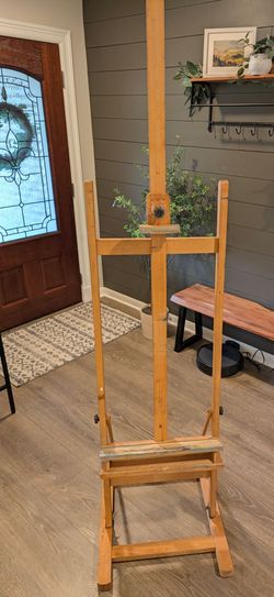 Wooden Artist Easel Winsor Newton H-frame