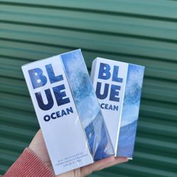 2 New Blue Ocean Eau de Toilette Mens Cologne 2oz 