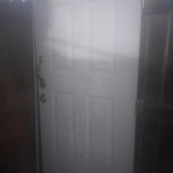 Front Exterior Door And 2panel Glass Door 