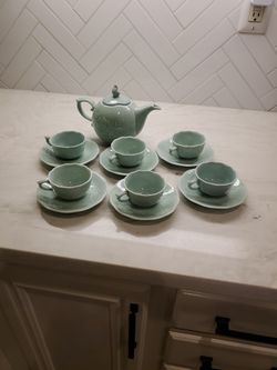 Minh Long Porcelain Tea Set