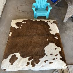 Cowhide Dog Bed Huge