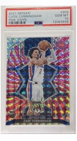 Cade Cunningham Pink Swirl FOTL  RC PSA 10
